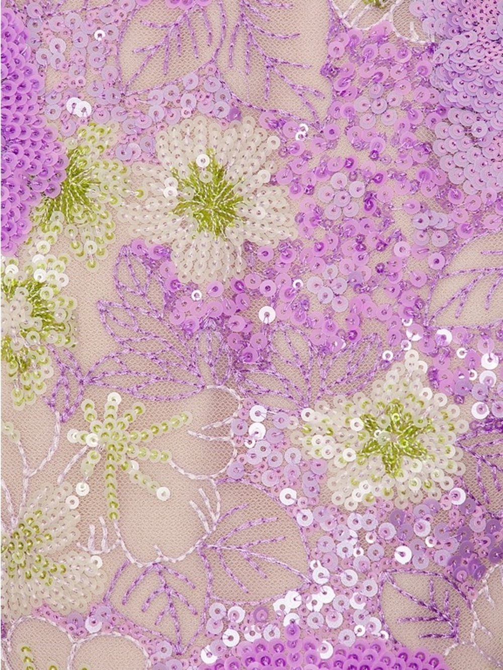 NWOT BRONX AND BANCO Deirdre Lilac Multi Lavender Floral Halter Mini Dress - Picture 4 of 13